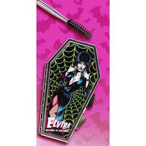 Elvira Neon Spider Web Coffin Compact Mirror Makeup Kreepsville New Gothic Goth